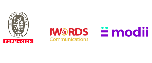 Colaboración Bureau Veritas Formación con Iwords y Modii 