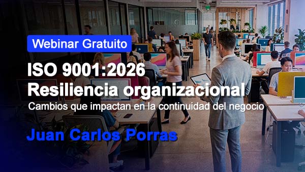 Webinar gratuito: Prepárate para ISO 14001:2026